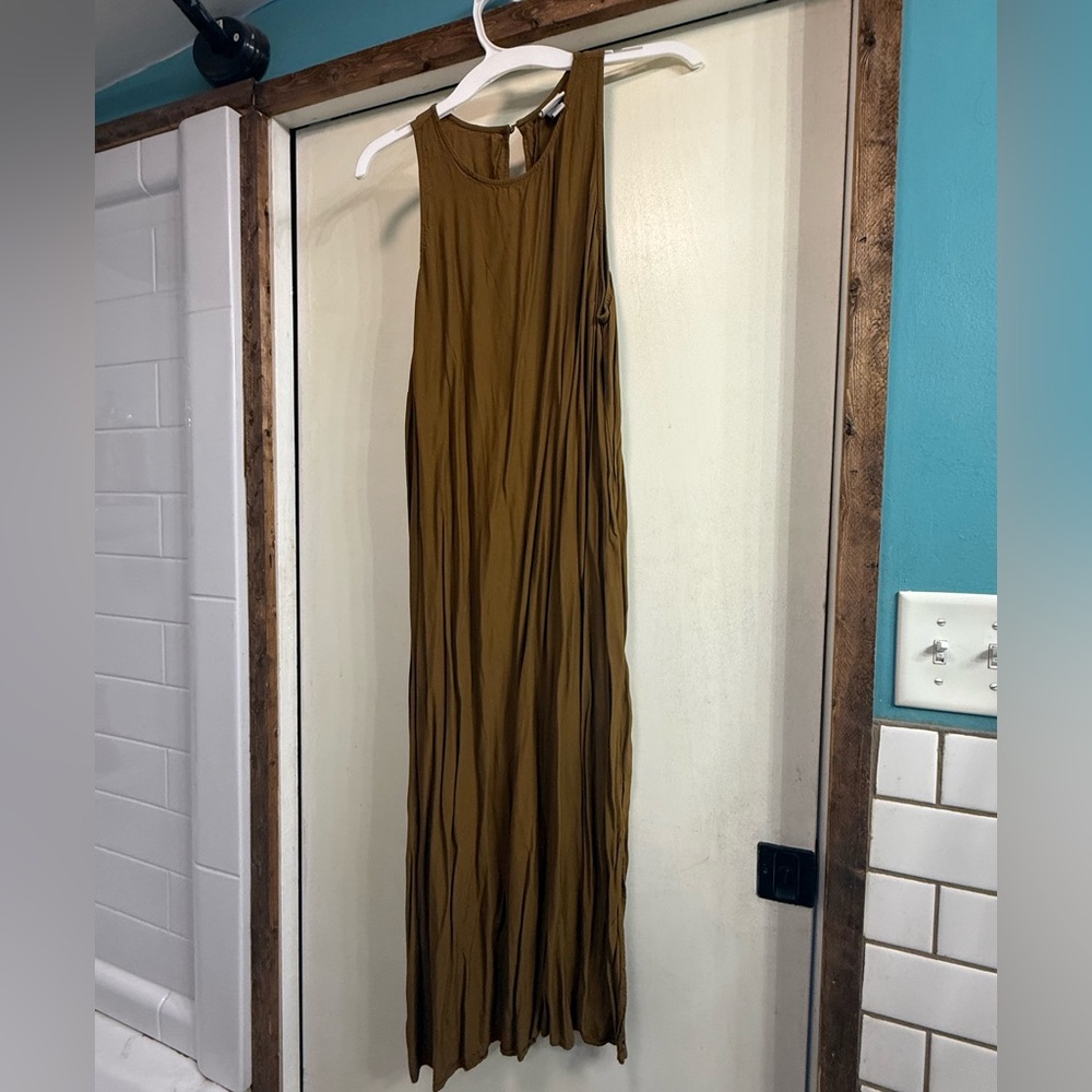 a new day Tan/Olive Sleeveless Dress